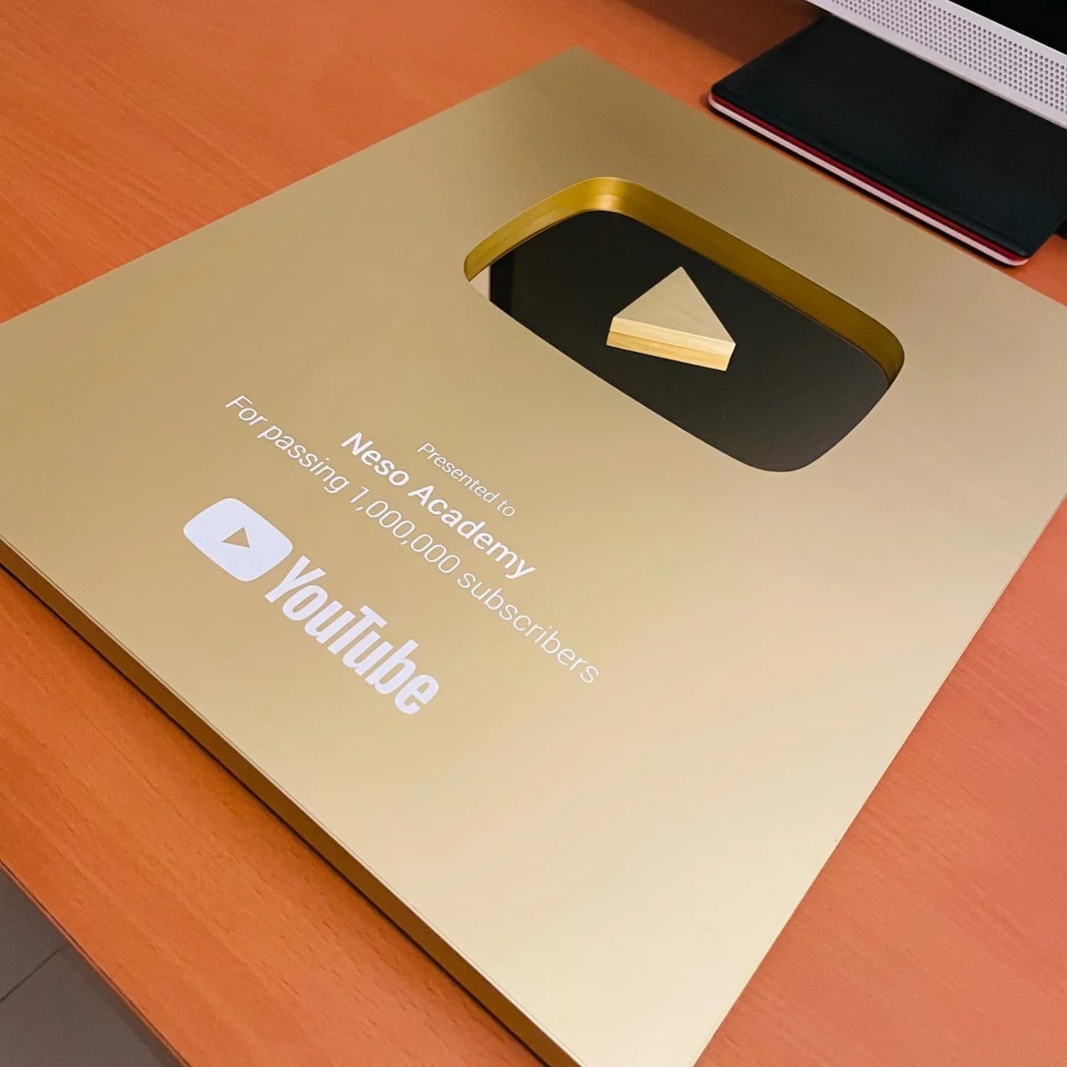 Gold Play Button